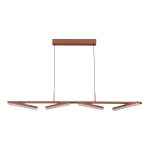 SL1018.603.04 Светильник подвесной ST-Luce терракотовый/прозрачный LED 1*32W 4000K EUCLIDICS — изображение 2