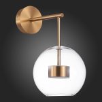 SL1133.201.01 Бра ST-Luce Латунь/Прозрачный LED 1*14W 3000K BOPONE — изображение 5