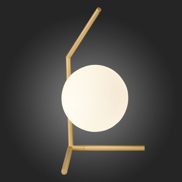 SL1148.314.01 Прикроватная лампа ST-Luce Латунь/Белый G9 1*5W CODDA — изображение 3