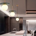 SL1191.363.01 Светильник подвесной ST-Luce Латунь/Латунь, Зеленый G9 LED 1*5W 4000K NEBULA — изображение 5