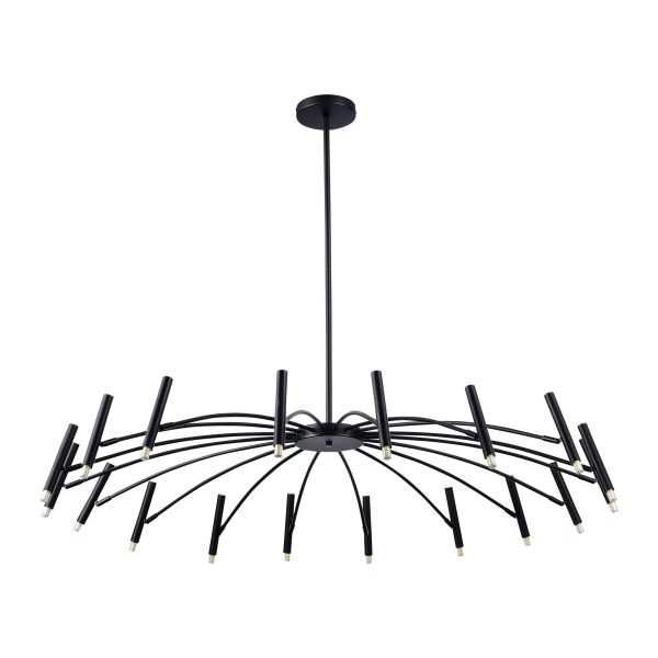 SL1214.402.18 Светильник потолочный ST-Luce Черный/Черный G9 LED 18*5W 4000K SPIDEY — изображение 4