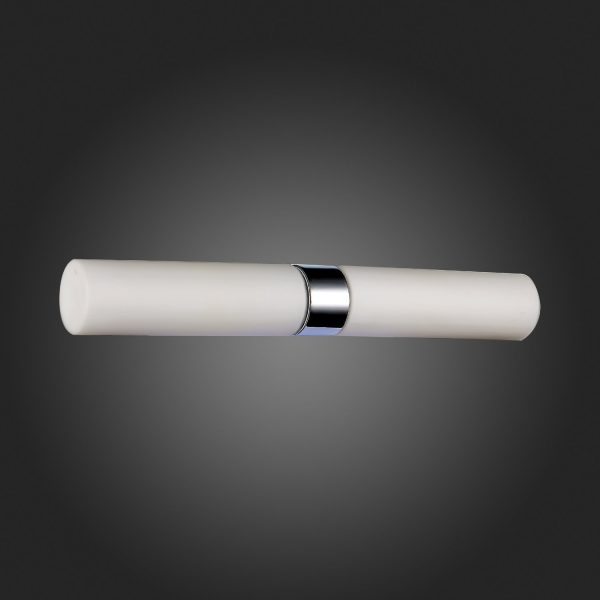 SL1301.101.02 Светильник настенный ST-Luce Хром/Белый E14 2*40W Настенные светильники — изображение 5