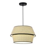 SL1354.413.01 Светильник подвесной ST-Luce Черный/Бежевый