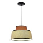 SL1354.423.01 Светильник подвесной ST-Luce Черный/Кирпичный