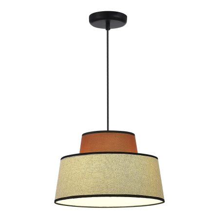 SL1354.423.01 Светильник подвесной ST-Luce Черный/Кирпичный