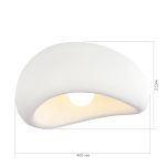 SL1522.502.01 Светильник потолочный ST-Luce белый/белый E27 1*60W WABI SABI — изображение 5