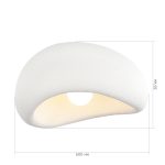 SL1522.512.01 Светильник потолочный ST-Luce белый/белый E27 1*60W WABI SABI — изображение 5