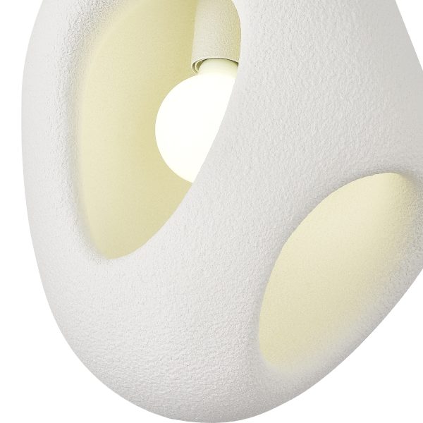 SL1522.543.01 Светильник подвесной ST-Luce белый/белый E27 1*60W WABI SABI — изображение 4