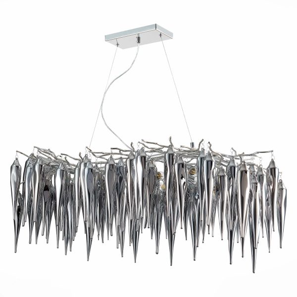 SL1653.103.12 Люстра подвесная ST-Luce Хром/Хром E14 12*40W SIENA — изображение 4