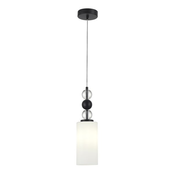 SL2003.403.01 Светильник подвесной ST-Luce черный/белый E27 1*40W AURORA SL2003.403.01 Светильник подвесной ST-Luce черный/белый E27 1*40W AURORA
