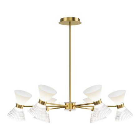 SL2004.303.12 Светильник подвесной ST-Luce латунь/прозрачный