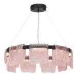 SL6021.403.54 Светильник подвесной ST-Luce черный/розовый LED 1*54W 3000K VOILE — изображение 2