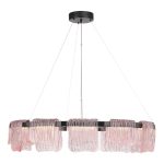 SL6021.403.66 Светильник подвесной ST-Luce черный/розовый LED 1*66W 3000K VOILE — изображение 4