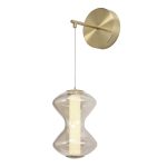 SL6136.201.01 Светильник настенный ST-Luce золото/коньячный LED 1*6W 3000K SPINE — изображение 3