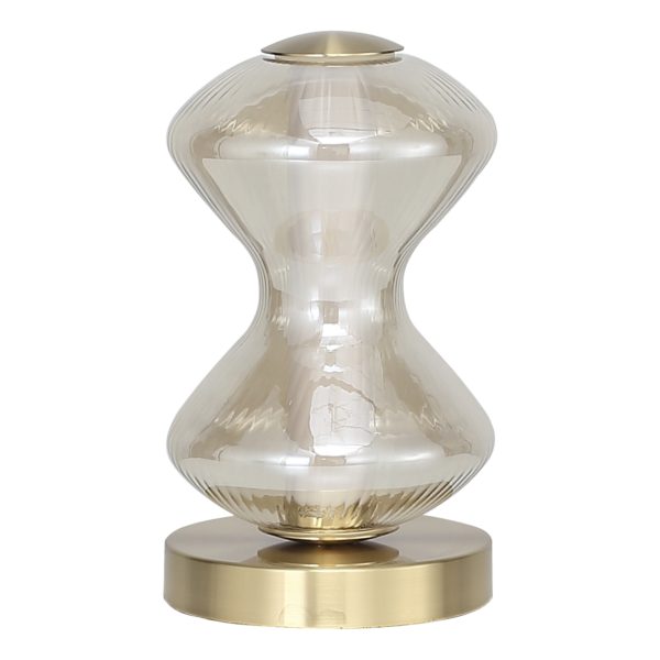 SL6136.204.01 Прикроватная лампа ST-Luce золото/коньячный LED 1*6W 3000K SPINE — изображение 2