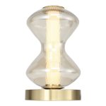 SL6136.204.01 Прикроватная лампа ST-Luce золото/коньячный LED 1*6W 3000K SPINE — изображение 3