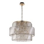 SL6138.303.12 Светильник подвесной ST-Luce латунь/прозрачный E14 12*40W RITZ — изображение 2