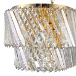 SL6138.303.14 Светильник подвесной ST-Luce латунь/прозрачный E14 14*40W RITZ — изображение 5