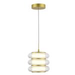 SL6239.203.03 Светильник подвесной ST-Luce золото/прозрачный LED 1*16W 3000K FRITTELA