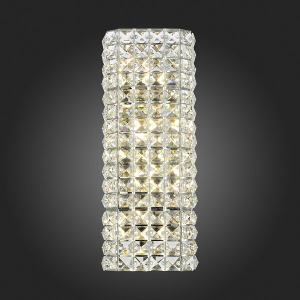 SL748.101.05 Светильник настенный ST-Luce Хром/Хром, Прозрачный G9 5*5W DISCO — изображение 5