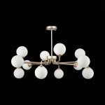 SLE106203-12 Светильник подвесной ST-Luce Золотистый/Белый G9 LED 12*5W REDJINO — изображение 4