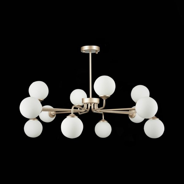 SLE106203-12 Светильник подвесной ST-Luce Золотистый/Белый G9 LED 12*5W REDJINO — изображение 4