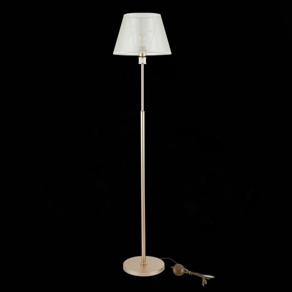 SLE107505-01 Светильник напольный Золотистый/Шампань E27 1*60W MANILA — изображение 4