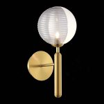 SLE1096-201-01 Светильник настенный Матовое золото/Белый