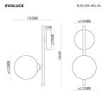 SLE1193-401-01 Светильник настенный Черный/Белый G9 LED 1*5W 4000K ENKEL — изображение 4