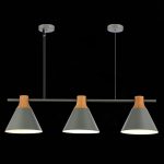 SLE125113-03 Светильник подвесной Серый/Серый