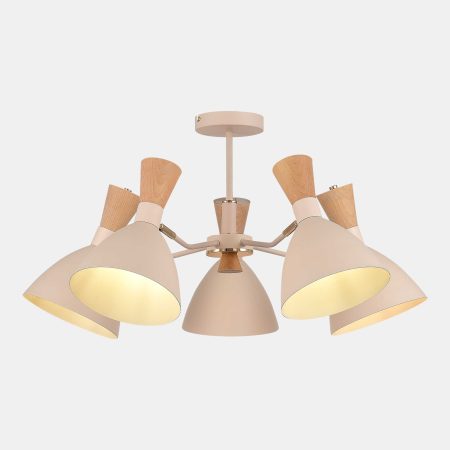 SLE1256-502-05 Светильник потолочный Бежевый/Бежевый