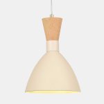 SLE1256-503-01 Светильник подвесной Бежевый/Бежевый, Светлое дерево, Золотистый E14 1*40W VISTA — изображение 5