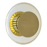 SLE1652-301-03 Светильник настенный Латунь/Коньячный G9 LED 3*5W 4000K DESI
