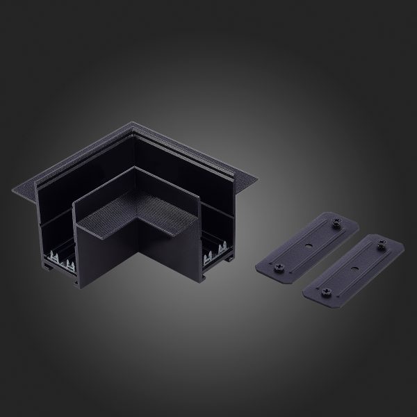 ST021.422.14 Угол-соединитель для встраиваемого  шинопровода Skyline 220 ST-Luce Черный SKYLINE 220 — изображение 2