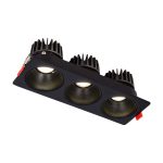 ST052.408.03 Встраиваемый корпус для светодиодного модуля серии ST850, ST851 ST-Luce Черный SHIFT — изображение 4