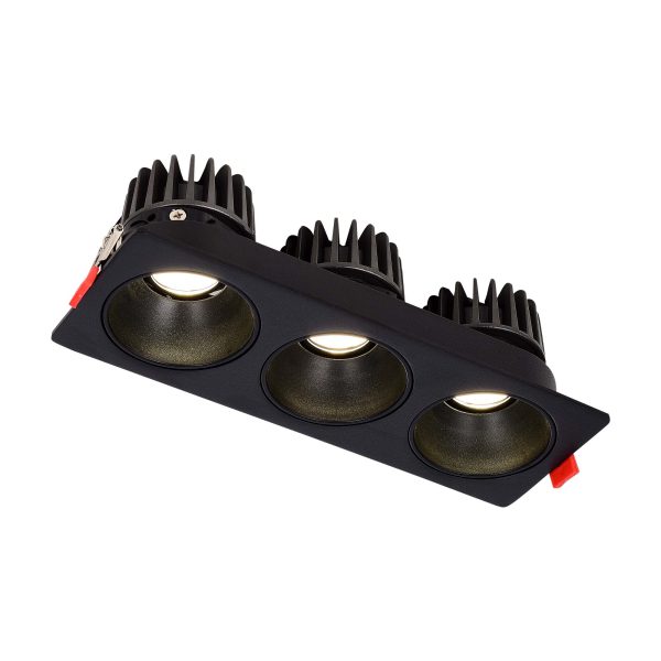 ST052.408.03 Встраиваемый корпус для светодиодного модуля серии ST850, ST851 ST-Luce Черный SHIFT — изображение 4