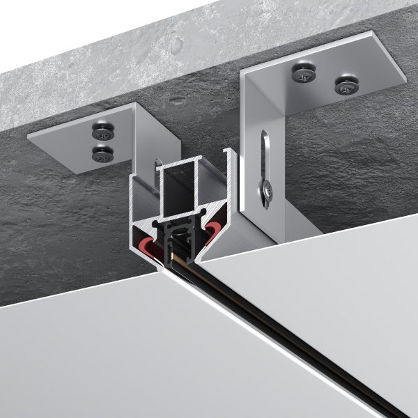 ST066.129.00 Профиль для шинопровода SUPER5 под натяжной потолок ST-Luce Алюминий Длина 2 000мм SUPER5 — изображение 4