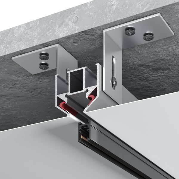 ST066.129.00 Профиль для шинопровода SUPER5 под натяжной потолок ST-Luce Алюминий Длина 2 000мм SUPER5 — изображение 5