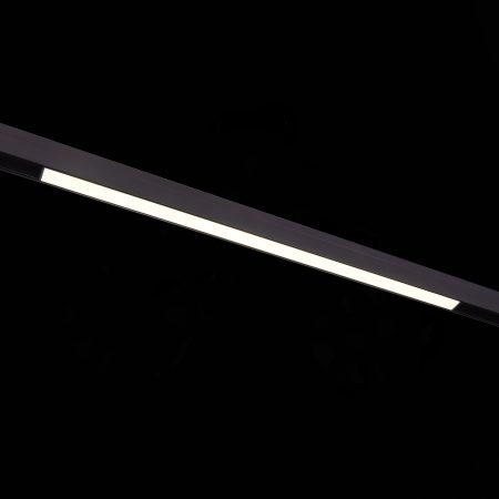 ST360.436.20 Магнитный трековый светильник Черный LED 1*20W 3000K 1 300Lm Ra>90 120 IP20 L606xW22xH4 SKYLINE 48