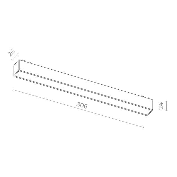 st674.546.15-magnitnyj-trekovyj-svetilnik-belyj-led-110w-4000k-530lm-ragt90-ip20-l315xw26xh27-48v-skyflat-1 ST674.546.15 Магнитный трековый светильник Белый LED 1*10W 4000K 530Lm Ra>90 IP20 L315xW26xH27 48V SKYFLAT — изображение 2