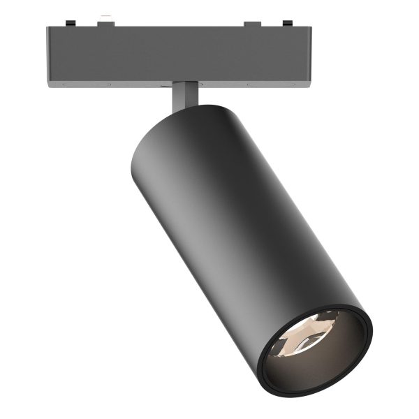 ST677.436.18 Магнитный трековый светильник Черный LED 1*18W 3000K 1 060Lm Ra>90 IP20 D55xH135 48V SKYFLAT ST677.436.18 Магнитный трековый светильник Черный LED 1*18W 3000K 1 060Lm Ra>90 IP20 D55xH135 48V SKYFLAT
