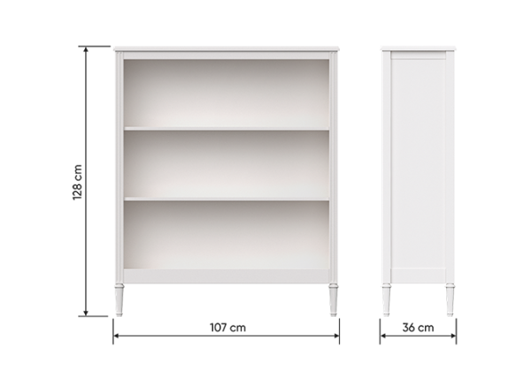 Стеллаж Elit размер М (белый) — изображение 3