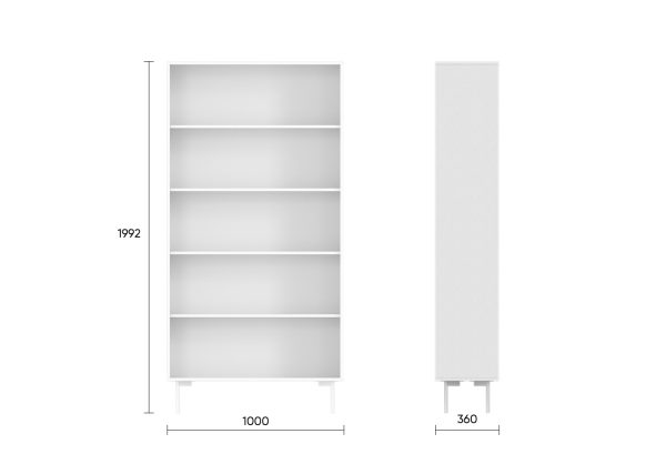 Стеллаж Hub размер L (белый) — изображение 2