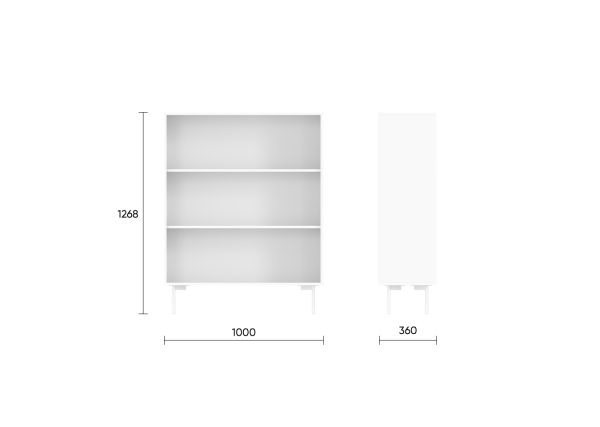 Стеллаж Hub размер M (белый) — изображение 2