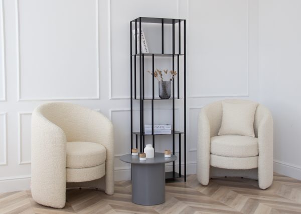 Стеллаж Stripe 50*167*30 см (черный) — изображение 3