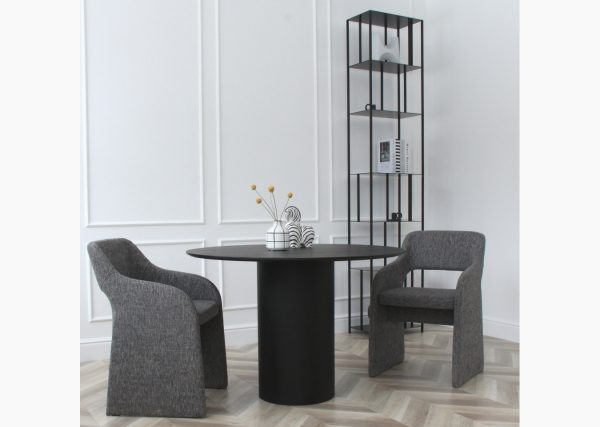 stellazh-stripe-50237630-sm-chernyj-3 Стеллаж Stripe 50*237,6*30 см (черный) — изображение 4