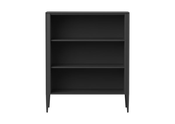 Стеллаж Type oak 120 см (черный)