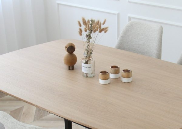 Стол обеденный Tammi 120*80 см (натуральный дуб) — изображение 4