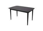 Стол обеденный Tammi 140*90 см (черный) — изображение 2