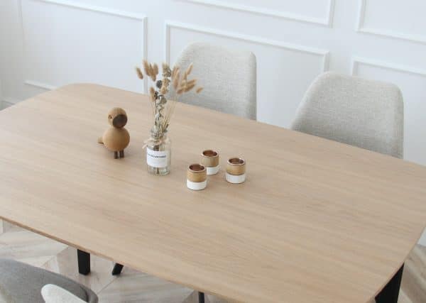 Стол обеденный Tammi 160*90 см (натуральный дуб) — изображение 4